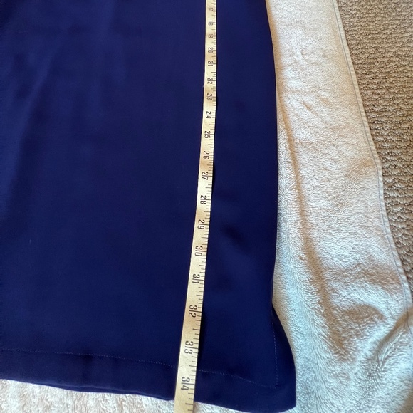 Theory Saturnina NP Shift Dress, Storm Navy, Size P (XS) , NWT - Picture 9 of 11